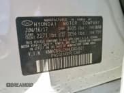 ✅ 2017 Hyundai Ioniq Blue • VIN: KMHC65LC6HU045801 • Lot: 94481915. Listed on Copart with 811,256 mi. Free auction sales archive from the USA and detailed vehicle history report at DreamBid. Image 12.