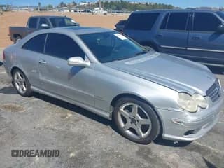 ✅ 2005 Mercedes-Benz CLK 500 • VIN: WDBTJ75J35F142835 • Lot: 41836593. Listed on IAAI with Not provided. Free auction sales archive from the USA and detailed vehicle history report at DreamBid. Image 1.