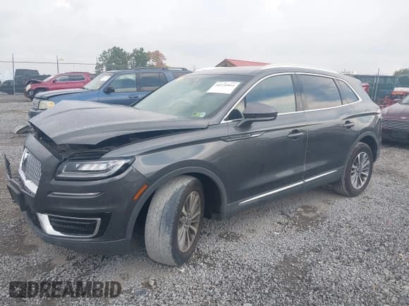 ✅ 2020 Lincoln Nautilus Standard • VIN: 2LMPJ8J95LBL02295 • Lot: 40226864. Listed on IAAI with 24,152 mi. Free auction sales archive from the USA and detailed vehicle history report at DreamBid. Image 2.