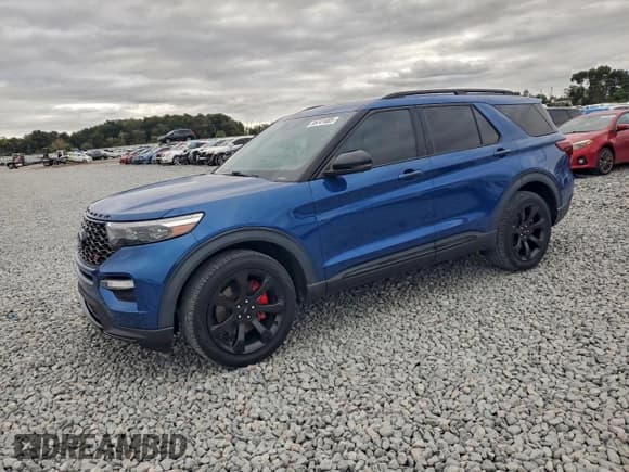 ✅ 2023 Ford Explorer ST • VIN: 1FM5K8GC8PGA16880 • Лот: 95741485. Опубликован ранее на Copart с пробегом 48 050 миль. Бесплатный доступ к архиву аукционных продаж из США и подробный отчёт об истории автомобиля на DreamBid. Изображение 1.