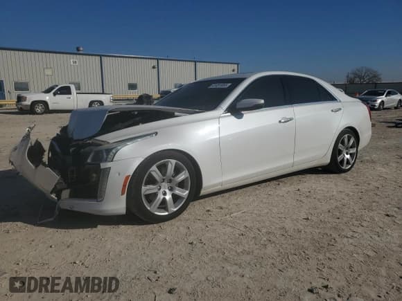 ✅ 2015 Cadillac CTS Premium RWD • VIN: 1G6AT5S3XF0136342 • Лот: 41451655. Опубликован ранее на Copart с пробегом 156 640 миль. Бесплатный доступ к архиву аукционных продаж из США и подробный отчёт об истории автомобиля на DreamBid. Изображение 1.