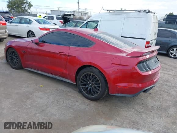 ✅ 2023 Ford Mustang GT • VIN: 1FA6P8CF5P5305274 • Lot: 43447704. Listed on IAAI with 12,826 mi. Free auction sales archive from the USA and detailed vehicle history report at DreamBid. Image 3.