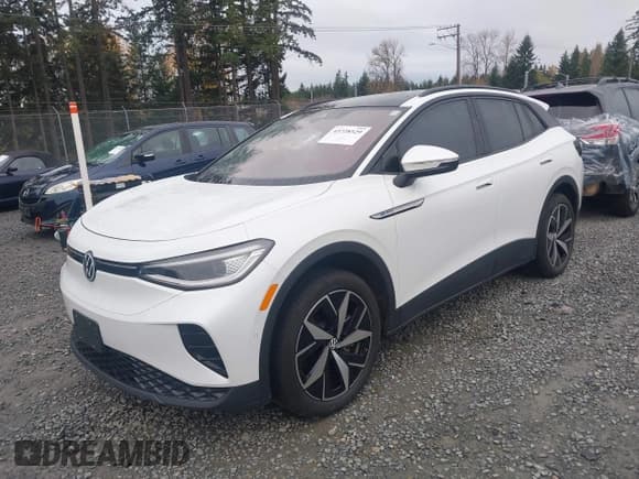 ✅ 2023 Volkswagen ID.4 Pro S • VIN: 1V2WNPE85PC027351 • Лот: 43728529. Опубликован ранее на IAAI с пробегом 16 150 миль. Бесплатный доступ к архиву аукционных продаж из США и подробный отчёт об истории автомобиля на DreamBid. Изображение 2.