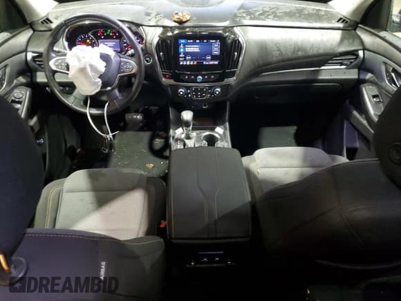 ✅ 2021 Chevrolet Traverse LT Cloth • VIN: 1GNEVGKW3MJ235078 • Lot: 90595675. Listed on Copart with 66,946 mi. Free auction sales archive from the USA and detailed vehicle history report at DreamBid. Image 8.