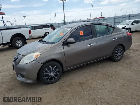 ✅ 2012 Nissan Versa SV • VIN: 3N1CN7AP0CL862549 • Lot: 60148485. Listed on Copart with 140,015 mi. Free auction sales archive from the USA and detailed vehicle history report at DreamBid. Image 1.