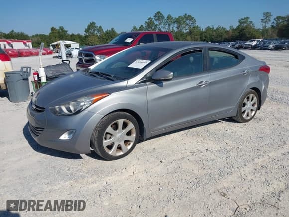 ✅ 2013 Hyundai Elantra GLS • VIN: KMHDH4AE6DU933696 • Lot: 43698107. Listed on IAAI with 49,766 mi. Free auction sales archive from the USA and detailed vehicle history report at DreamBid. Image 2.