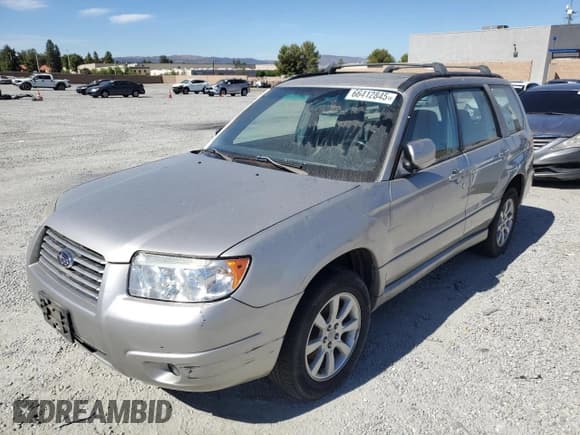 ✅ 2007 Subaru Forester X • VIN: JF1SG656X7H712330 • Lot: 66412845. Listed on Copart with 157,987 mi. Free auction sales archive from the USA and detailed vehicle history report at DreamBid. Image 1.
