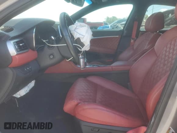 ✅ 2023 Genesis G70 3.3T • VIN: KMTG54TEXPU121587 • Lot: 90461925. Listed on Copart with 20,297 mi. Free auction sales archive from the USA and detailed vehicle history report at DreamBid. Image 7.