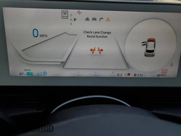 2022 Hyundai Ioniq 5 SEL z VIN KM8KN4AE6NU109831, wystawiony jako Copart lot #69061804 z przebiegiem 48 983 mil mil oraz Szkoda całkowita • Salvage title. Historia ofert i sprzedaży dostępna na DreamBid. Obrazek 9.