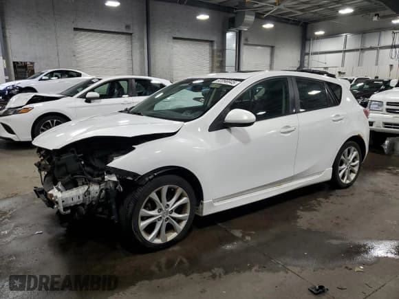 ✅ 2010 Mazda 3 S Sport • VIN: JM1BL1H53A1250575 • Lot: 92096945. Listed on Copart with 160,364 mi. Free auction sales archive from the USA and detailed vehicle history report at DreamBid. Image 1.