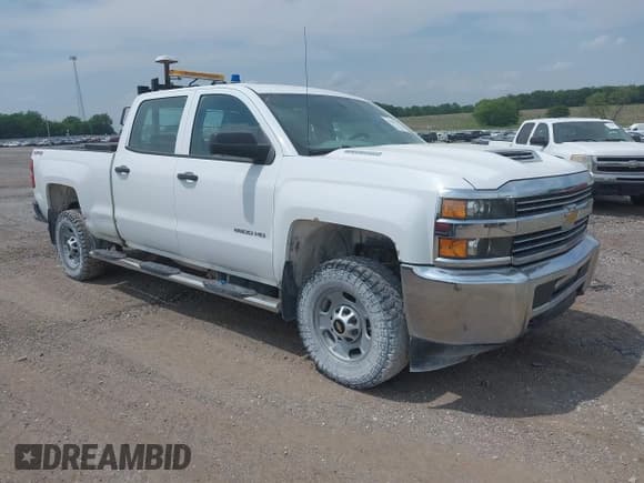 ✅ 2017 Chevrolet Silverado 2500HD Work Truck • VIN: 1GC1KUEY0HF217335 • Lot: 42310735. Listed on IAAI with 107,781 mi. Free auction sales archive from the USA and detailed vehicle history report at DreamBid. Image 1.