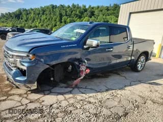 ✅ 2024 Chevrolet Silverado 1500 LTZ • VIN: 1GCUDGEL0RZ136932 • Лот: 64984415. Опубликован ранее на Copart с пробегом Не указан. Бесплатный доступ к архиву аукционных продаж из США и подробный отчёт об истории автомобиля на DreamBid. Изображение 1.