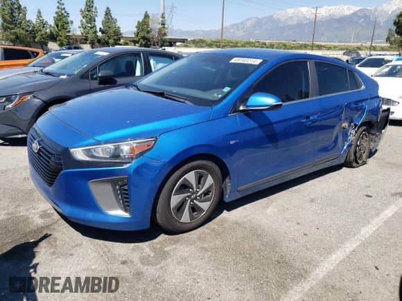 2017 Hyundai Ioniq SEL с VIN KMHC75LC6HU031572, выставлен на аукционе Copart как лот 49340214 с пробегом 99 278 миль миль и Списание • Salvage title. История ставок и продаж доступна на DreamBid. Изображение 1.