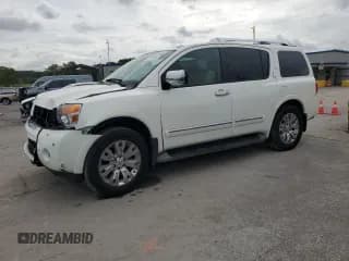 ✅ 2015 Nissan Armada Platinum • VIN: 5N1BA0NE7FN623018 • Lot: 81795485. Listed on Copart with 89,832 mi. Free auction sales archive from the USA and detailed vehicle history report at DreamBid. Image 1.
