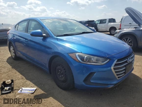 ✅ 2017 Hyundai Elantra SE • VIN: 5NPD74LF6HH171368 • Lot: 68757535. Listed on Copart with 146,557 mi. Free auction sales archive from the USA and detailed vehicle history report at DreamBid. Image 4.