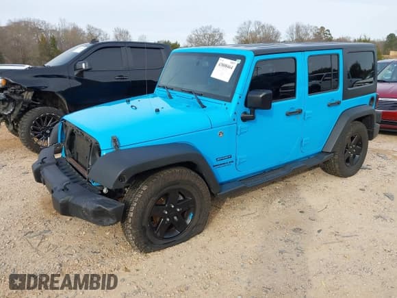 ✅ 2017 Jeep Wrangler Unlimited Sport • VIN: 1C4BJWDG0HL587942 • Lot: 43808464. Wystawiony na IAAI z przebiegiem 119 054 mil. Bezpłatny archiwum sprzedaży aukcyjnych z USA i szczegółowy raport historii pojazdu na DreamBid. Zdjęcie 2.