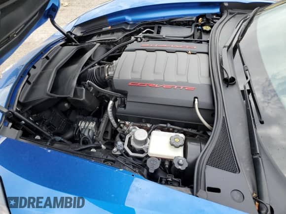 2014 Chevrolet Corvette Z51 3LT с VIN 1G1YL2D78E5126462, выставлен на аукционе Copart как лот 77984904 с пробегом 18 263 миль миль и Списание • Salvage title. История ставок и продаж доступна на DreamBid. Изображение 11.