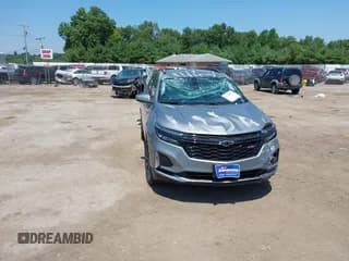 ✅ 2024 Chevrolet Equinox RS • VIN: 3GNAXWEG2RS113552 • Lot: 42663618. Wystawiony na IAAI z przebiegiem 7 193 mil. Bezpłatny archiwum sprzedaży aukcyjnych z USA i szczegółowy raport historii pojazdu na DreamBid. Zdjęcie 1.