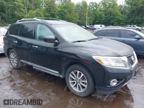 ✅ 2013 Nissan Pathfinder SL • VIN: 5N1AR2MM5DC637212 • Lot: 42680086. Listed on IAAI with 94,433 mi. Free auction sales archive from the USA and detailed vehicle history report at DreamBid. Image 1.