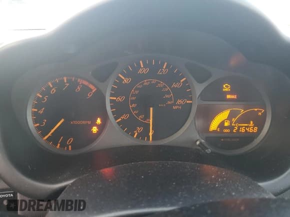 ✅ 2001 Toyota Celica GTS • VIN: JTDDY38T010043569 • Lot: 80438294. Listed on Copart with 216,468 mi. Free auction sales archive from the USA and detailed vehicle history report at DreamBid. Image 9.