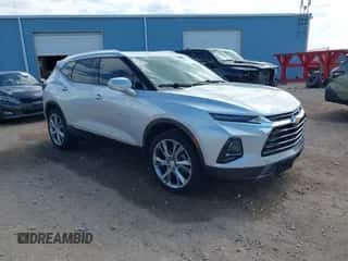 2022 Chevrolet Blazer Premier with VIN 3GNKBLRS0NS124527, listed as a IAAI auction lot 43212501 with Not provided miles and . Bid and sale history available at DreamBid. Image 1.
