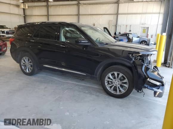 2023 Ford Explorer Limited z VIN 1FMSK8FH6PGA23374, wystawiony jako Copart lot #66298095 z przebiegiem 28 429 mil mil oraz Szkoda całkowita • Salvage title. Historia ofert i sprzedaży dostępna na DreamBid. Obrazek 4.