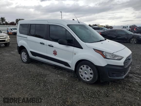 ✅ 2021 Ford Transit Connect XL • VIN: NM0GE9E23M1491451 • Lot: 91054305. Listed on Copart with 109,953 mi. Free auction sales archive from the USA and detailed vehicle history report at DreamBid. Image 4.