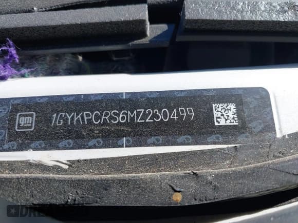 ✅ 2021 Cadillac XT6 Premium Luxury • VIN: 1GYKPCRS6MZ230499 • Lot: 41808404. Listed on IAAI with 86,933 mi. Free auction sales archive from the USA and detailed vehicle history report at DreamBid. Image 9.