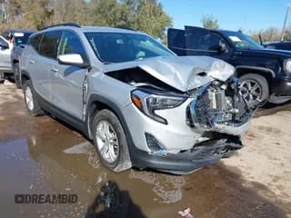 ✅ 2019 GMC Terrain SLE • VIN: 3GKALMEVXKL270368 • Lot: 43519752. Listed on IAAI with 73,233 mi. Free auction sales archive from the USA and detailed vehicle history report at DreamBid. Image 1.