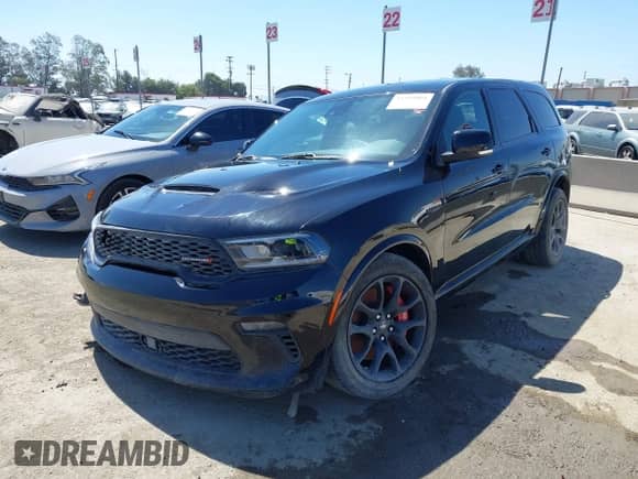 2021 Dodge Durango R/T with VIN 1C4SDJCT7MC555749, listed as a IAAI auction lot 41491861 with 36,381 mi miles and . Bid and sale history available at DreamBid. Image 17.