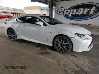 ✅ 2016 Lexus RC 350 F Sport • VIN: JTHHE5BC2G5013675 • Lot: 93220475. Wystawiony na Copart z przebiegiem 57 264 mil. Bezpłatny archiwum sprzedaży aukcyjnych z USA i szczegółowy raport historii pojazdu na DreamBid. Zdjęcie 4.