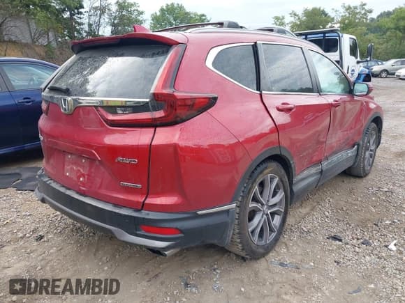 ✅ 2022 Honda CR-V Touring • VIN: 2HKRW2H95NH641529 • Лот: 42973115. Опубликован ранее на IAAI с пробегом 80 791 миль. Бесплатный доступ к архиву аукционных продаж из США и подробный отчёт об истории автомобиля на DreamBid. Изображение 4.