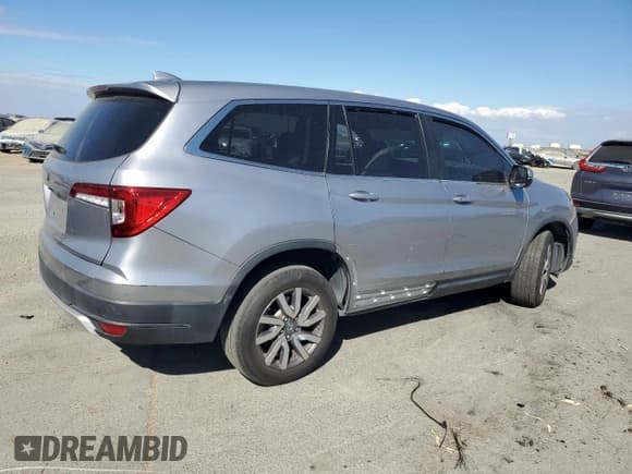 ✅ 2019 Honda Pilot EX-L • VIN: 5FNYF5H58KB040328 • Lot: 80876145. Listed on Copart with 49,631 mi. Free auction sales archive from the USA and detailed vehicle history report at DreamBid. Image 3.