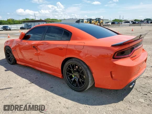 ✅ 2018 Dodge Charger R/T Scat Pack • VIN: 2C3CDXGJ4JH289992 • Lot: 68255415. Listed on Copart with 75,442 mi. Free auction sales archive from the USA and detailed vehicle history report at DreamBid. Image 2.