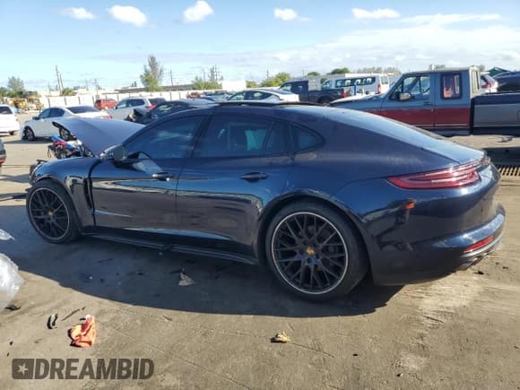 ✅ 2017 Porsche Panamera 4S • VIN: WP0AB2A70HL122101 • Lot: 82542555. Listed on Copart with 43,795 mi. Free auction sales archive from the USA and detailed vehicle history report at DreamBid. Image 2.