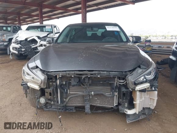 ✅ 2020 Infiniti Q50 Luxe • VIN: JN1EV7AP7LM208498 • Lot: 42374949. Listed on IAAI with 72,280 mi. Free auction sales archive from the USA and detailed vehicle history report at DreamBid. Image 13.