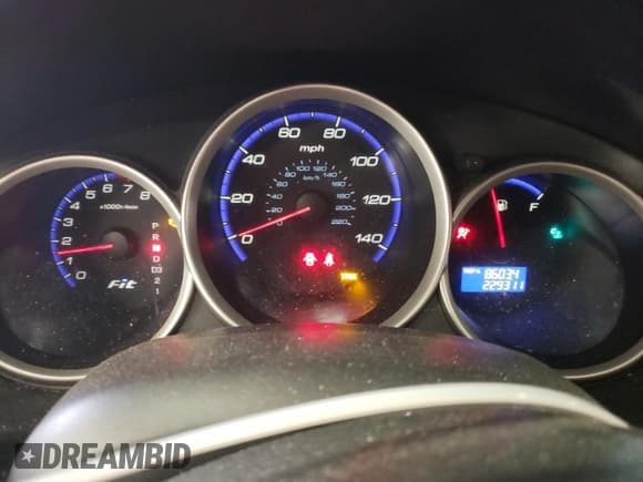 ✅ 2008 Honda Fit • VIN: JHMGD38468S067549 • Lot: 52233615. Listed on Copart with 229,311 mi. Free auction sales archive from the USA and detailed vehicle history report at DreamBid. Image 9.