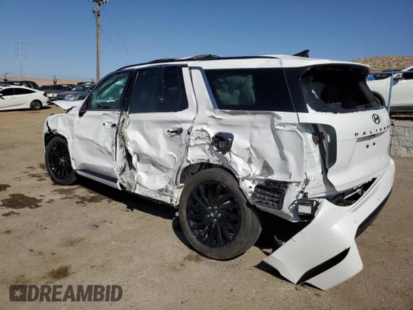 ✅ 2024 Hyundai Palisade Calligraphy • VIN: KM8R7DGE4RU761823 • Лот: 75201204. Опубликован ранее на Copart с пробегом Не указан. Бесплатный доступ к архиву аукционных продаж из США и подробный отчёт об истории автомобиля на DreamBid. Изображение 2.