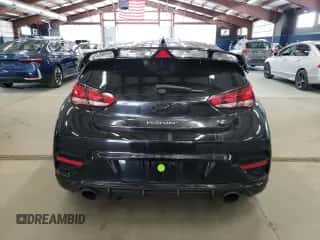 2020 Hyundai Veloster with VIN KMHT36AH0LU008068, listed as a Copart auction lot 68207004 with 73,794 mi miles and Salvage title. Bid and sale history available at DreamBid. Image 6.