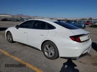 2020 Hyundai Sonata SE z VIN 5NPEG4JA4LH028939, wystawiony jako Copart lot #80583195 z przebiegiem 17 577 mil mil oraz Szkoda całkowita • Salvage title. Historia ofert i sprzedaży dostępna na DreamBid. Obrazek 2.