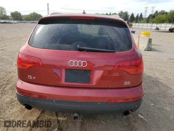 ✅ 2007 Audi Q7 Premium • VIN: WA1BY74L47D048645 • Lot: 71990035. Listed on Copart with 131,830 mi. Free auction sales archive from the USA and detailed vehicle history report at DreamBid. Image 6.