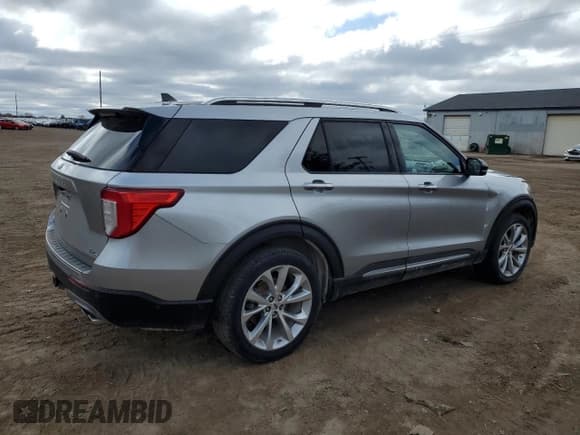 ✅ 2021 Ford Explorer Platinum • VIN: 1FM5K8HCXMGB63695 • Lot: 52802925. Wystawiony na Copart z przebiegiem 42 766 mil. Bezpłatny archiwum sprzedaży aukcyjnych z USA i szczegółowy raport historii pojazdu na DreamBid. Zdjęcie 3.