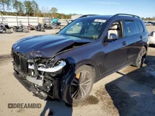 ✅ 2021 BMW X7 xDrive40i • VIN: 5UXCW2C08M9H80609 • Лот: 68871652. Опубликован ранее на Copart с пробегом Не указан. Бесплатный доступ к архиву аукционных продаж из США и подробный отчёт об истории автомобиля на DreamBid. Изображение 1.