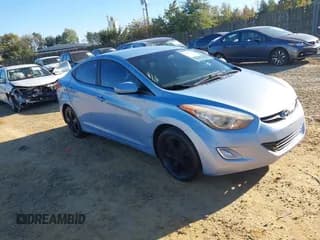 ✅ 2012 Hyundai Elantra GLS • VIN: KMHDH4AE5CU295486 • Lot: 43475107. Listed on IAAI with 142,255 mi. Free auction sales archive from the USA and detailed vehicle history report at DreamBid. Image 1.