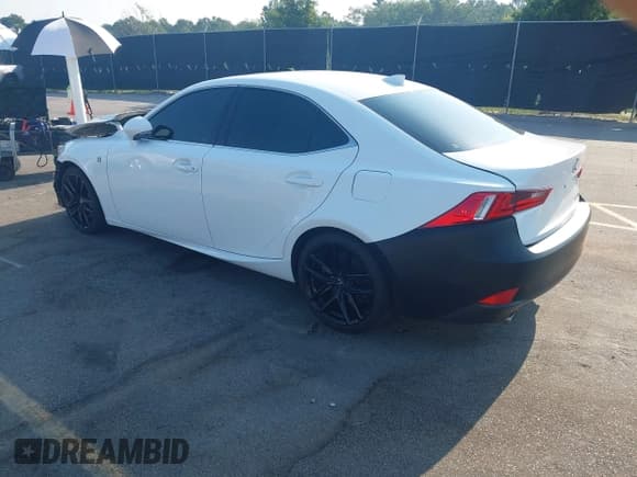 ✅ 2014 Lexus IS 350 • VIN: JTHBE1D25E5006266 • Lot: 42563080. Listed on IAAI with 142,144 mi. Free auction sales archive from the USA and detailed vehicle history report at DreamBid. Image 3.