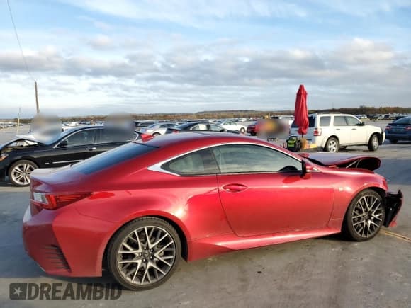 ✅ 2016 Lexus RC 200t F Sport • VIN: JTHHA5BC3G5004057 • Lot: 70065732. Wystawiony na Copart z przebiegiem 43 996 mil. Bezpłatny archiwum sprzedaży aukcyjnych z USA i szczegółowy raport historii pojazdu na DreamBid. Zdjęcie 3.