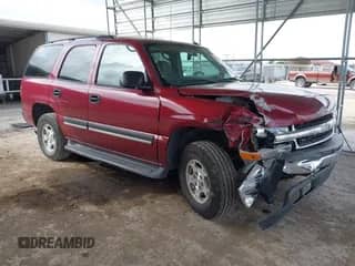 2005 Chevrolet Tahoe LS with VIN 1GNEC13V35R103563, listed as a IAAI auction lot 42645990 with 319,891 mi miles and . Bid and sale history available at DreamBid. Image 1.