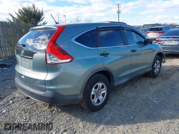 ✅ 2012 Honda CR-V LX • VIN: 2HKRM3H3XCH504817 • Lot: 43789004. Listed on IAAI with 162,056 mi. Free auction sales archive from the USA and detailed vehicle history report at DreamBid. Image 4.