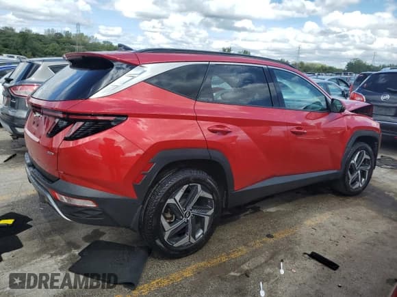 ✅ 2022 Hyundai Tucson Limited • VIN: 5NMJECAE4NH139475 • Lot: 70017824. Wystawiony na Copart z przebiegiem 43 990 mil. Bezpłatny archiwum sprzedaży aukcyjnych z USA i szczegółowy raport historii pojazdu na DreamBid. Zdjęcie 3.