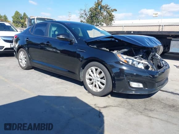 ✅ 2014 Kia Optima EX • VIN: 5XXGN4A78EG318344 • Лот: 43481501. Опубликован ранее на IAAI с пробегом 173 689 миль. Бесплатный доступ к архиву аукционных продаж из США и подробный отчёт об истории автомобиля на DreamBid. Изображение 1.